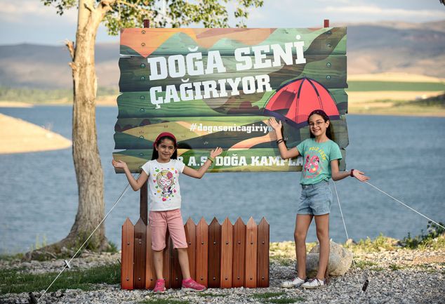 KAYSERİ BÜYÜKŞEHİR’İN DOĞA KAMPI HAFTA İÇİ DE BAŞLADI
