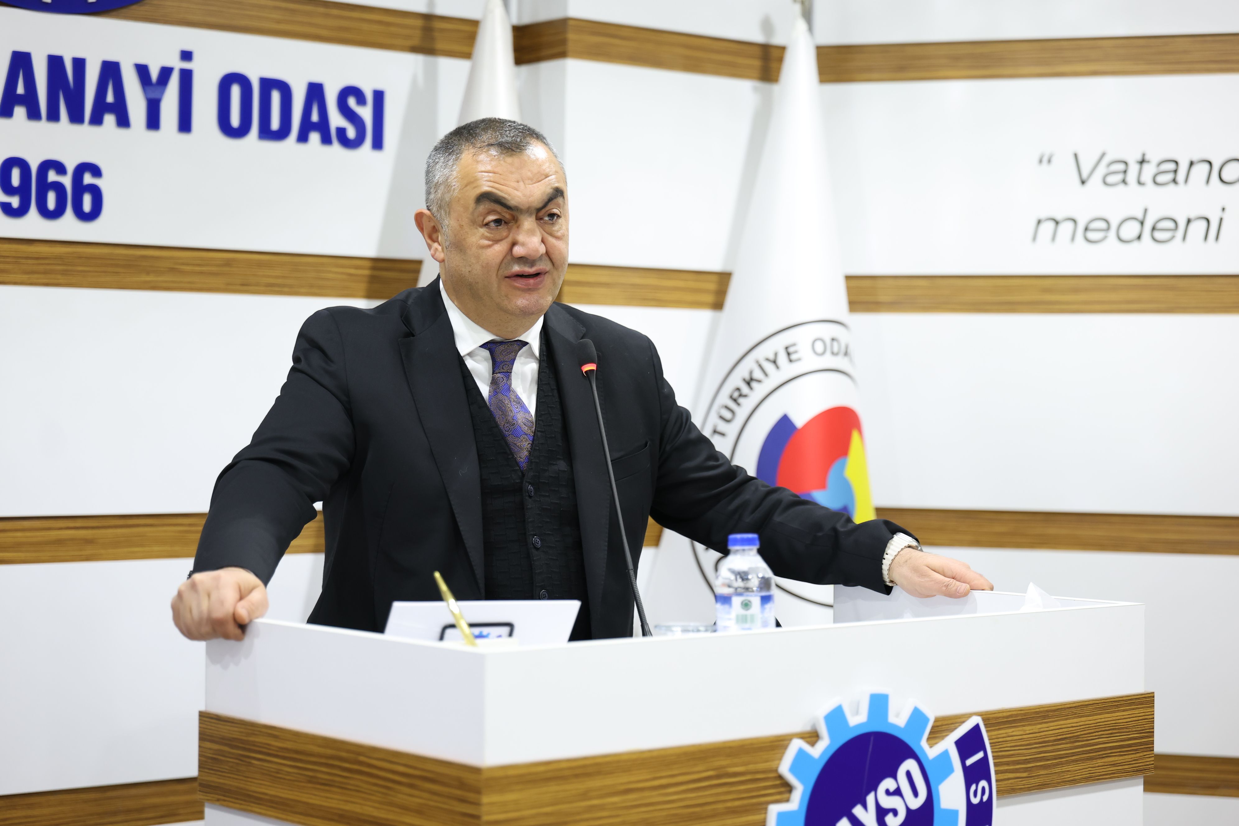 Kayseri Sanayi Odası (KAYSO) Yönetim Kurulu Başkanı Mehmet Büyüksimitci